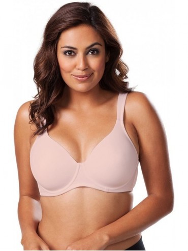Bras Women's Plus-Size Underwire Padded T-Shirt Bra - Core Pink - C7126BH20T1 $83.78