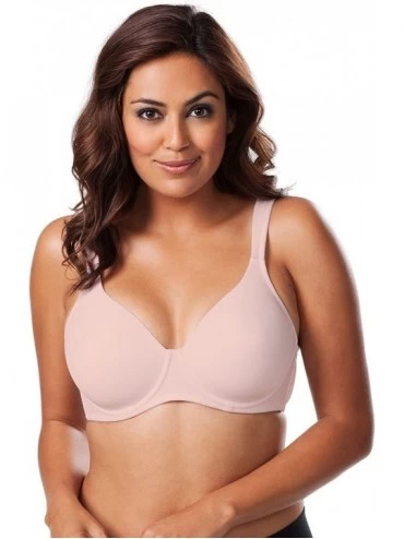 Bras Women's Plus-Size Underwire Padded T-Shirt Bra - Core Pink - C7126BH20T1 $73.30