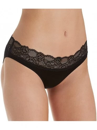 Panties Women's So Essential Bikini Panty PP303 - Black - CS1809SISMT $15.49