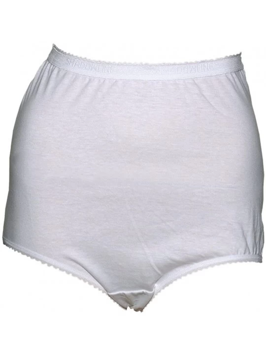 Panties Women's Cotton Classics Brief Panty 17021 - White - CY114XJEJG7 $9.13