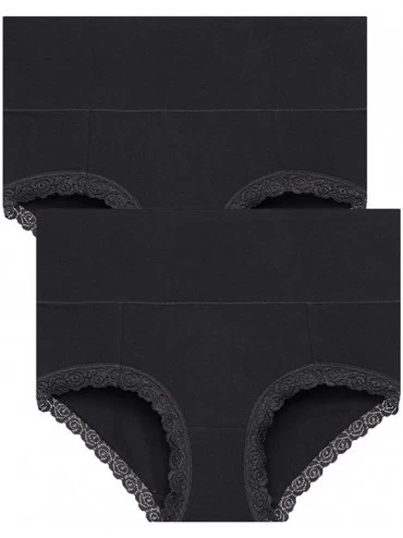 Shapewear Women's Underwear- High Waist Soft Cotton Underwear for Women No Muffin Top Ladies Panties Full Coverage Stretch Br...