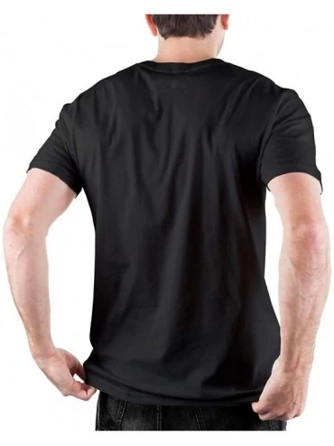 Undershirts Lil Skies Riot Men's Short Sleeve T-Shirts Crew Neck Cotton Casual Tee Undershirt Black - Black - CW19DAR5GZU $21.20