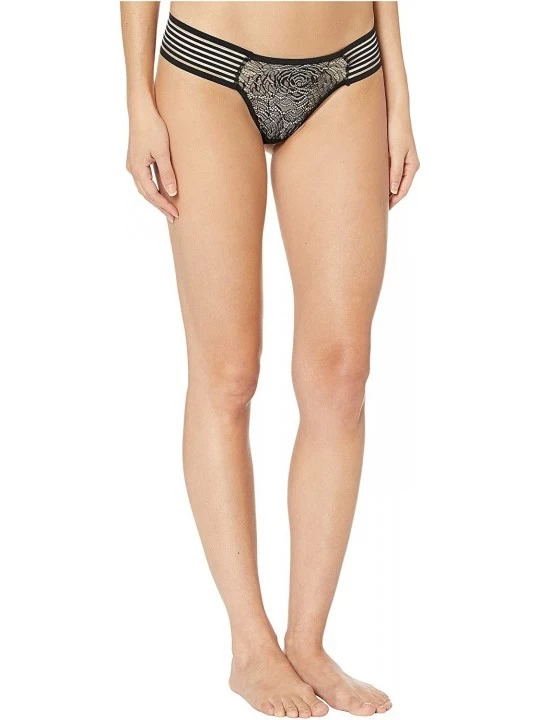 Panties Katia Low Rise Thong - Black - CV18WN0645K $13.39