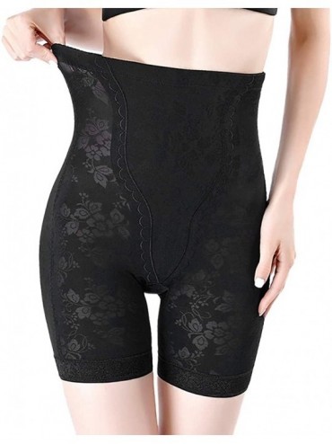 Shapewear Tummy Control Shapewear for Women Hi-Waist Body Shaper Butt Lifter Shorts Seamless Thigh Slimmer Cincher - Black - ...