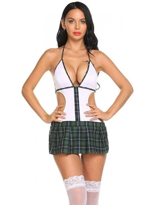 Baby Dolls & Chemises Sexy Lingerie for Women Women Sexy Lingerie Cotton Cosplay Youth Student Sexy Underwear Lovely Female W...
