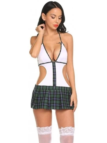Baby Dolls & Chemises Sexy Lingerie for Women Women Sexy Lingerie Cotton Cosplay Youth Student Sexy Underwear Lovely Female W...