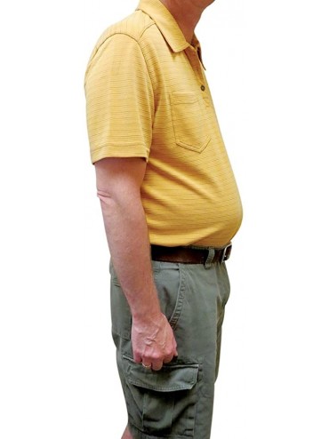 Undershirts Men's Slimming Body Shaper-Comfortable Stretchy Material-12 Panel-4 Size - C212EKK6ZKL $21.36