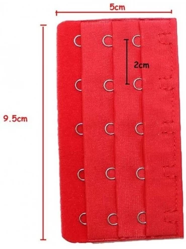 Accessories 5Pcs Women Bra Strap Extender 3 Rows 5 Hooks Extenders Clasp Sewing Tools Invisible Intimates Accessorie - Skin C...