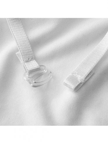 Robes Fashion Women Sexy Wireless Bra Lace Bandage Lingerie Sleepwear Vest - 4white - CJ196SL37EQ $7.96