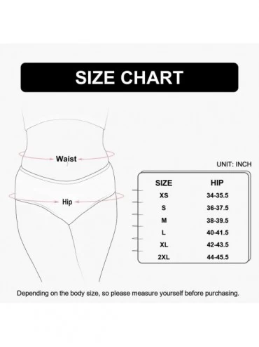 Panties Womens Underwear Cotton Hipster Panties Regular & Plus Size 6-Pack - Bright Basics - CS18ZURHMA4 $18.36