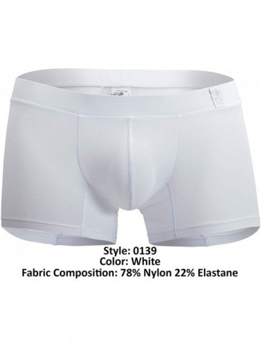 Boxer Briefs Masculine Boxer Briefs Trunks Underwear for Men - White_style_139 - CH19E6GLUZ8 $54.46