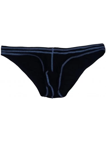 Boxer Briefs Men's Underwear Sexy Stretch Cotton Boxer Brief - Black - CT182T0DYO4 $18.85