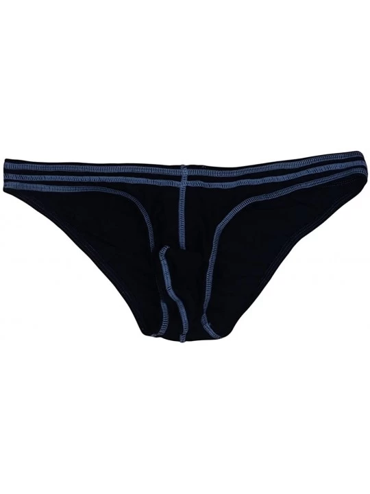 Boxer Briefs Men's Underwear Sexy Stretch Cotton Boxer Brief - Black - CT182T0DYO4 $10.53