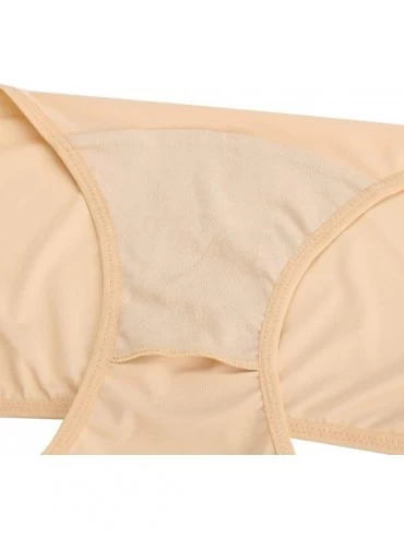 Panties Womens Low Rise Seamless Comfort Hipster Brief Underwear 3 Pack - Black / White / Beige (3 Pack) - C4126XLYHV9 $11.57