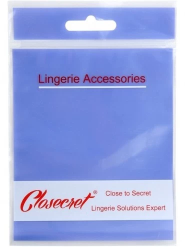 Accessories Women's Nylon Bra Extender Multi-size Brassiere Strap Extension - 2 Hooks 3/4 Inch Spacing - CR12LOZ4E8F $10.01