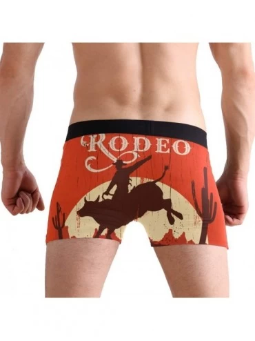 G-Strings & Thongs Men's Boxers Briefs Men Boxer Shorts Mens Trunks Matadors Bullfighting - Wild West Rodeo - C91963H4XA9 $21.62