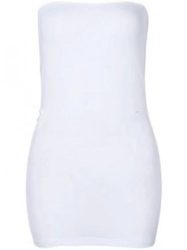 Accessories Women Erotic Underwear Bodycon Cocktail Party See-Through Mini Dress Nightwear - White - C918UZZ6N5O $11.73