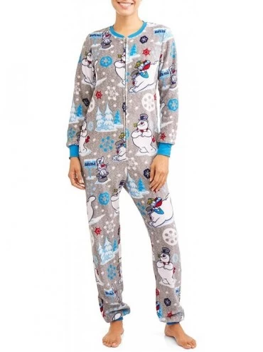 Sets Womens Christmas Union Suit Pajamas Pjs - C118LGGQD63 $33.58