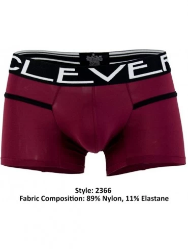 Boxer Briefs Masculine Boxer Briefs Trunks Underwear for Men - Grape - C218HWT0REC $41.58
