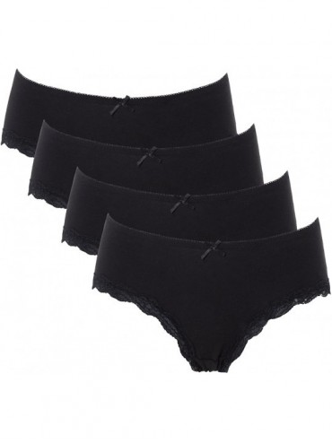 Panties Women's Soft Underwear Strech Panties Comfort Panty Packs - Assorted3 - C218EYSNQ7S $10.15