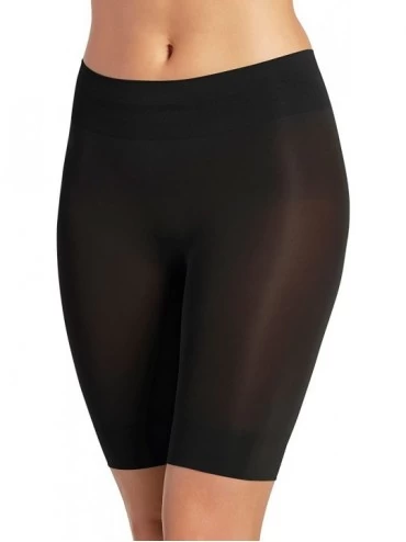 Panties Women's Underwear Skimmies Cooling Slipshort - Black - C712OCNVEHG $25.95