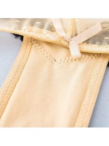 Panties Sexy Panties Womens Thong Underwear Bikini Underwear Seamless Bikini Pantise - Pink - C71962H0I66 $7.52