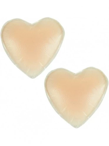 Accessories Silicone Heart Shape - Reusable Nipple Covers - Beige - C111P5HJAAT $15.33