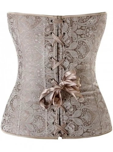 Bustiers & Corsets Corset Steampunk and Bustiers Slimming Belt Flower Pattern Sexy Lingerie Steampunk Corset Gothic Clothing ...
