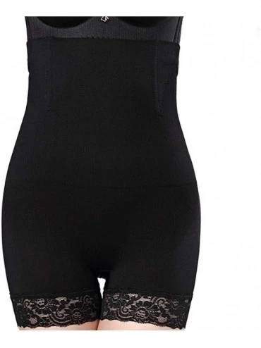 Shapewear Body Shaper for WomenWomen High Waist Underpants Body-Shaping Girdle Comfort Flat Angles Shaping Pant - Black - CQ1...