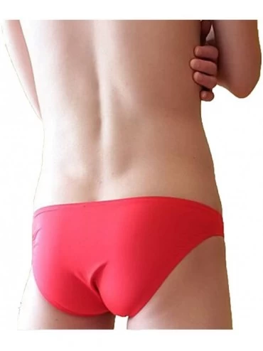 Bustiers & Corsets Men's Swim Boxer Trunks Swimwear Briefs - Red - CN18GSW652N $15.28