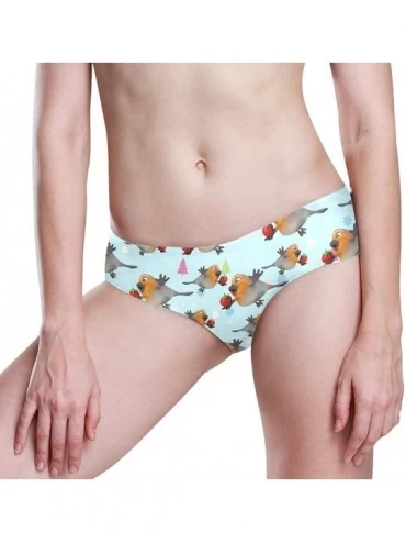 Panties Women's Hipster Panties Seamless Briefs No Show Invisible Underwear Elastic Bikini - Color28 - CI190RISA44 $12.55