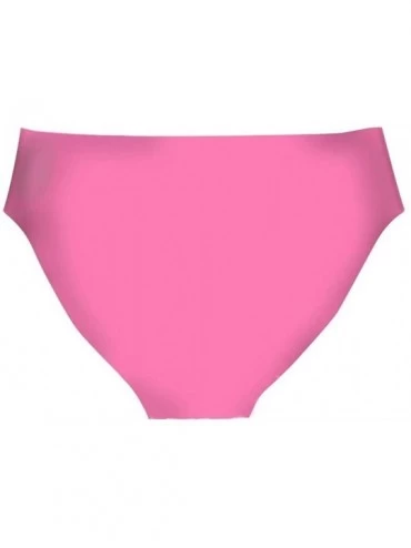 Panties Women's Breathable Hipster Underwear Brief Cool Strech Comfortable Bikini Panty - Pink - CG18SQ982XD $14.29