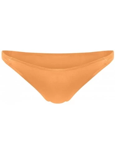 Bustiers & Corsets Men Hot Sissy Lingerie Low Rise Lace Floral Bulge Pouch G-String Thong Underwear - Orange - C818SZL9DMW $1...