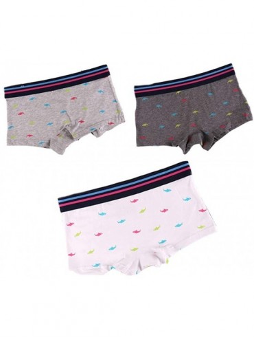 Panties Cotton Fashion Polka Dots Boyshort 3 Pack Boxer Briefs for Tomboy Trans Lesbian - 2 - CC18ZTDQ540 $18.29