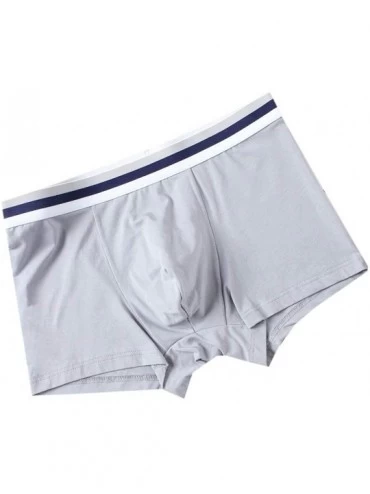 Boxer Briefs Mens Casual Comfort Soft Bulge Pouch Underwear Boxer Brief - 6 - CH19E4AGKAI $20.26