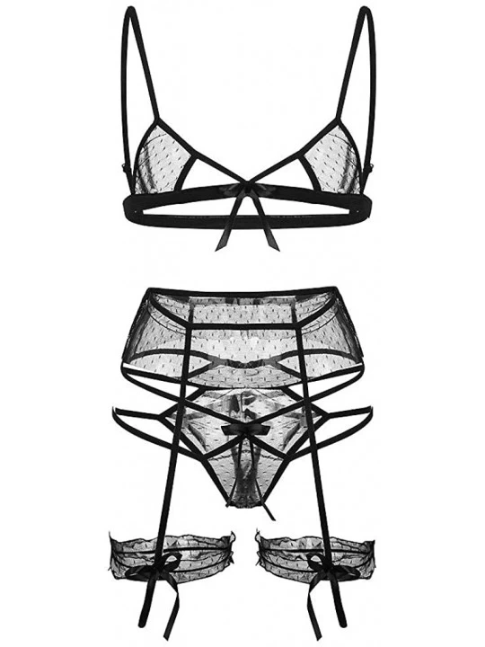 Sexy Lingerie for Women- Afazfa Sexy Lace Embroidery G-String Thong ...