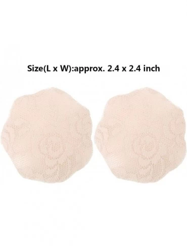 Accessories Floral Lace Nipple Covers Reusable Invisible Adhesive Bra Breathable Backless Strapless Full Coverage Sticky Past...