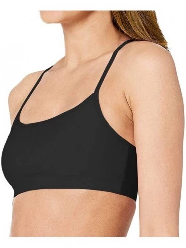 Camisoles & Tanks Sports Bra for Women Padded Crop Tank Top Compression Fits 3/2/1 Pack - Y Black-05 - C019942IO75 $15.41