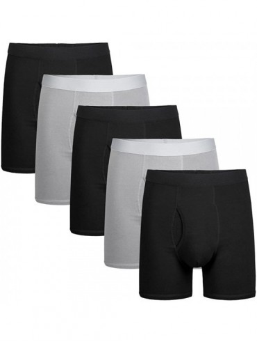 Men Split Side Boxer Short Briefs Loose Underpants Comfortable Boxer ...