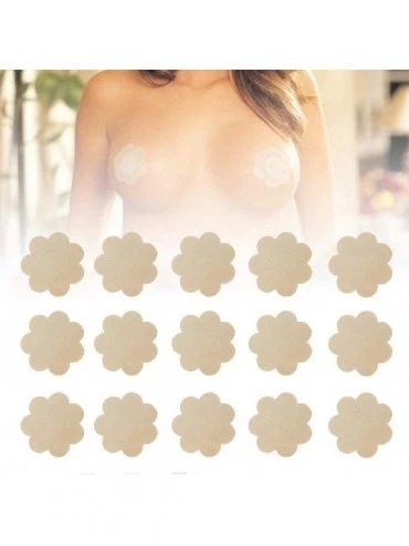 Accessories 25 Pairs Nipple Breast Covers Sexy Breast Pasties Self-Adhesive Bra Disposable Nipple Covers Invisible Bra(Beige)...