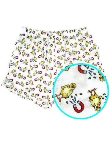 Boxers Men's Chick Magnet Chicken Rooster Hell Yeah Print Boxer Shorts 3-Pack - CQ18A5S437R $16.72