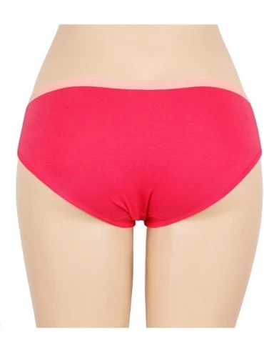 Panties Women's Everyday Basic Cotton Panties -Pack of 6 - Comfy - CR18QE267NC $16.73