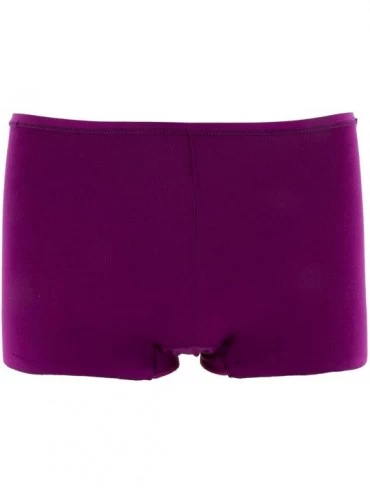 Panties Womens Wear Solid Boy Short Underwear - Melody - CI18YZCN35A $40.81