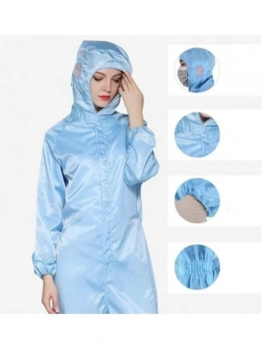 Robes Rain Ponchos Thick Reusable Emergency Waterproof Rain Poncho with Drawstring Hood Raincoat for Men Women Tigiveme Blue ...