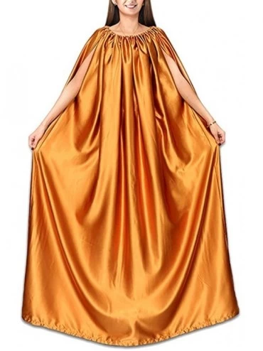 Robes Yoni Steam Gown (gold)- Bath Robe- full body covering- soft and sleek fabric- eco-friendly - C01949TDCQM $49.14