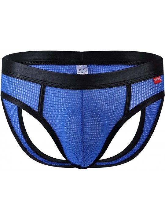 Men's Jockstraps Athletic Supporters Mesh Thong Work Out Underwear ...