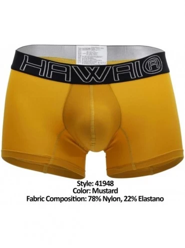 Boxer Briefs Boxer Briefs Trunks for Men - Mustard_style_41948 - CI18W0Y5NQX $27.59