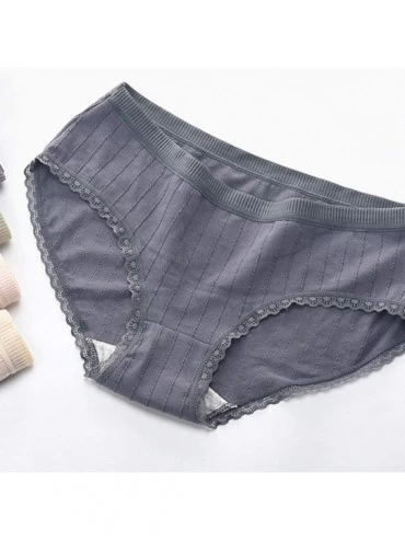 Bustiers & Corsets Women's Sexy Lingerie Lace Open Thong Panties G-Pants Lingerie Pajamas - Blue - C2195AQWSU3 $8.43