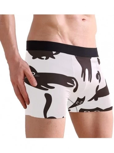 Boxer Briefs Terrifying Snake Painting Artist Prints Men's Boxer Briefs Soft Underwear Covered Waistband Short Leg - Multi8 -...