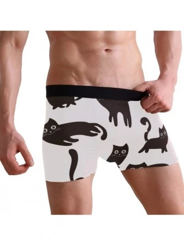 Boxer Briefs Terrifying Snake Painting Artist Prints Men's Boxer Briefs Soft Underwear Covered Waistband Short Leg - Multi8 -...